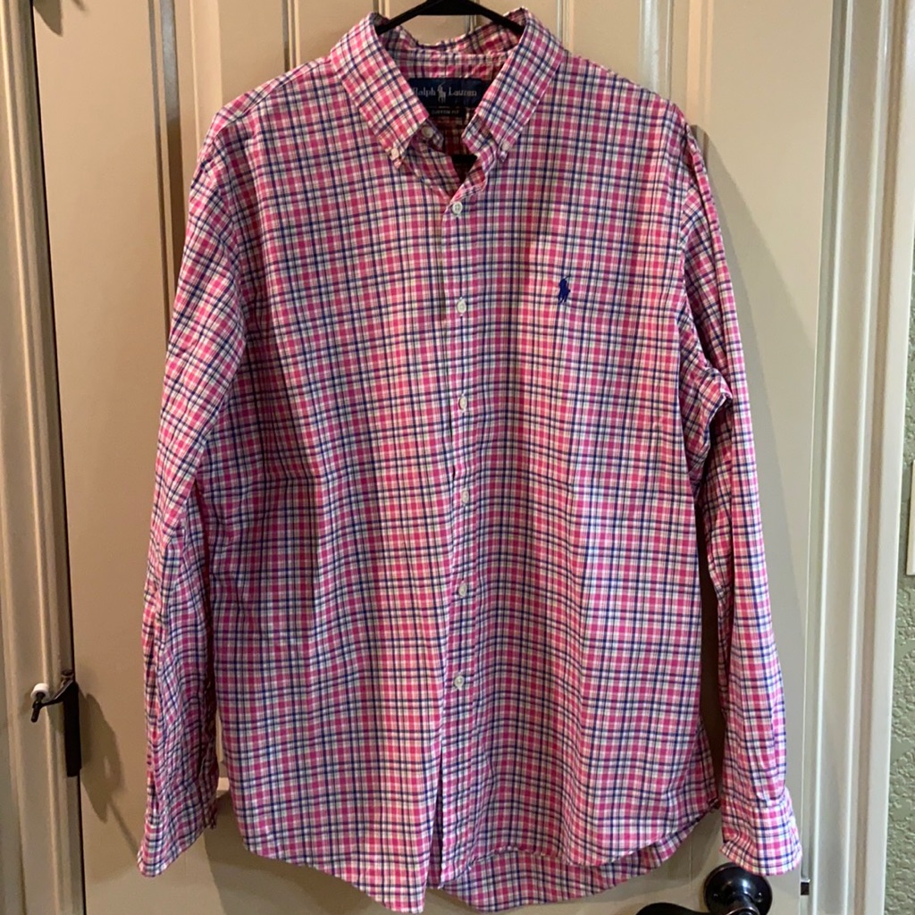 Dress Shirt By Ralph Lauren Brand Euc